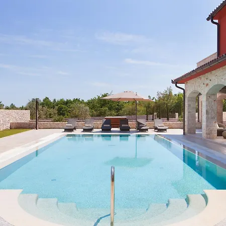 Monaco For 10 People In Istria With 65 M2 Private Pool, Large Garden &
